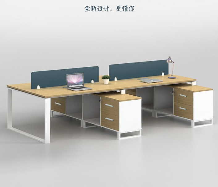 口字型系列現代辦公桌-辦公家具